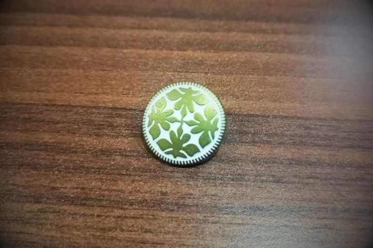 Gold 20mm Round Metal Buttons