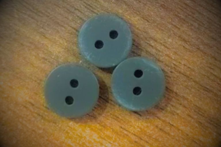 Round Polyester Button